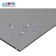 silver grey size 6mm ACP sheet nano coated pvdf alucobond panneau aluminium composite cladding panel